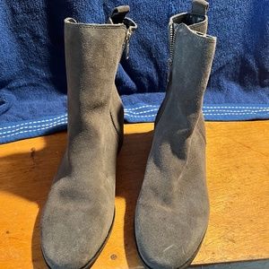 gray booties (Gap) size 10